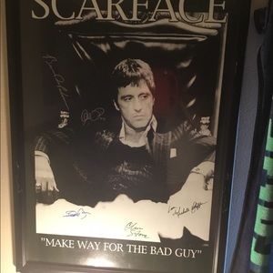 Authentic movie memorabilia “Scarface”